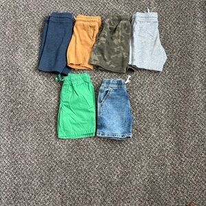 Toddler Assorted Color Shorts Set